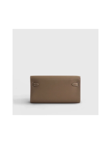 Hermes Kelly To Go Epsom Etoupe Sellier Palladium Hardware,Hermes,BAGS