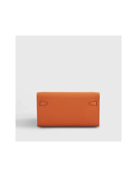 Hermes Kelly To Go Epsom Orange Palladium Hardware,Hermes,BAGS