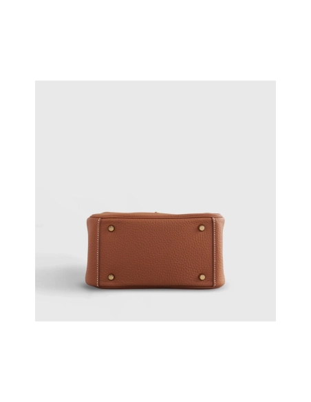 Hermes Lindy 20 Clemence Gold Gold Hardware,Hermes,BAGS