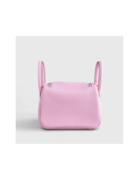 Hermes Lindy 20 Clemence Mauve Sylvester Palladium Hardware,Hermes,BAGS