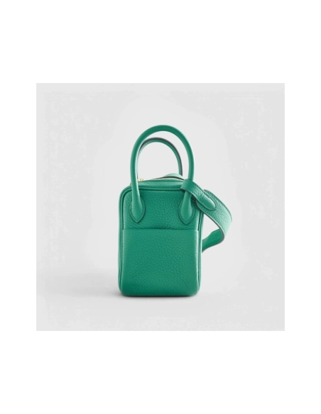 Hermes Lindy 20 Clemence Vert Vertigo Gold Hardware,Hermes,BAGS