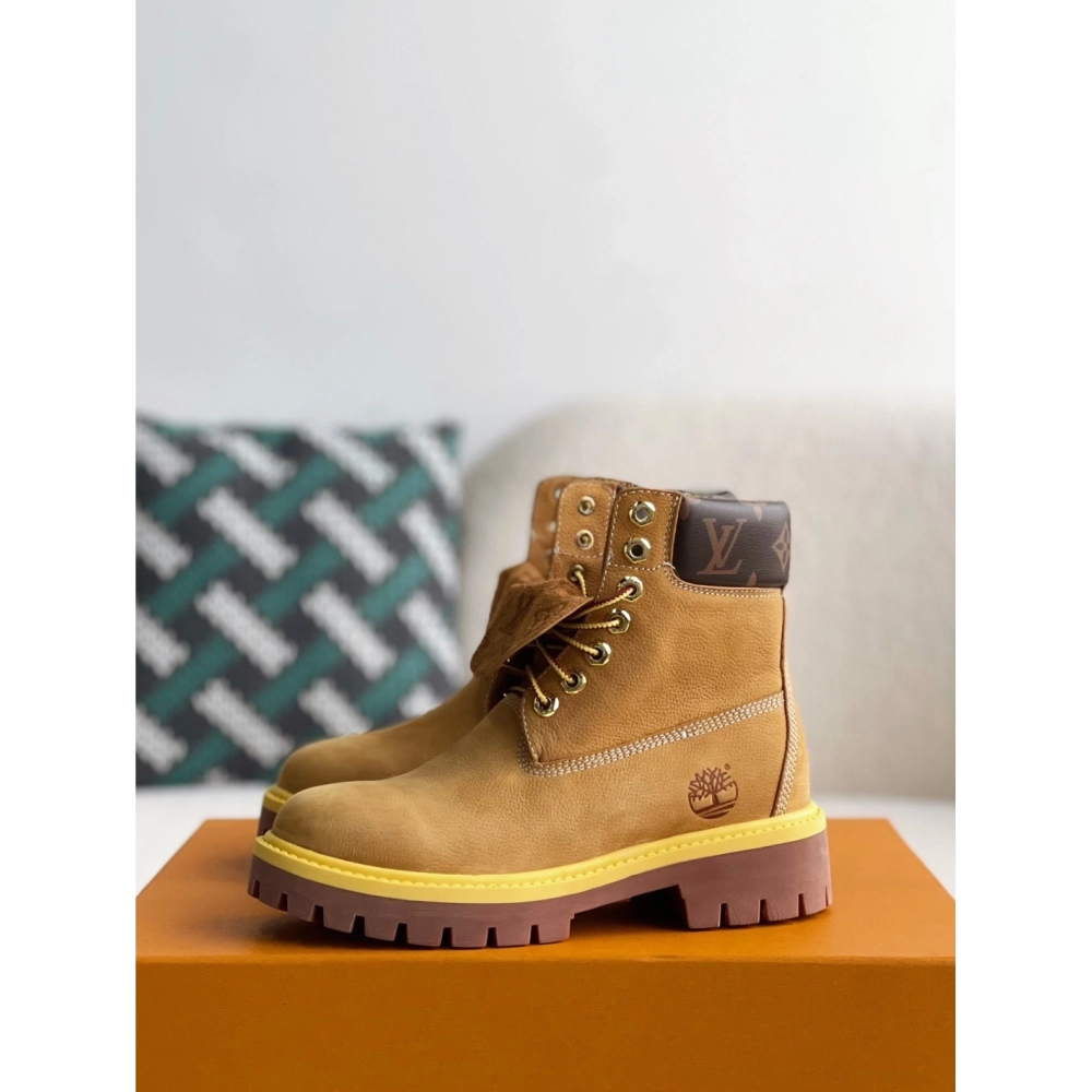Louis Vuitton Timberland Martin Boots,LOUIS VUITTON