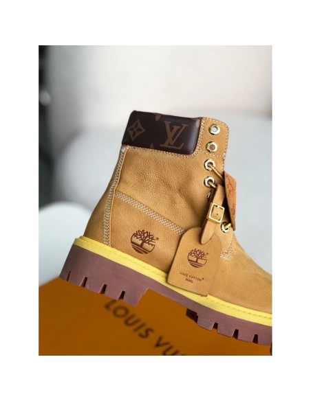 Louis Vuitton Timberland Martin Boots,LOUIS VUITTON