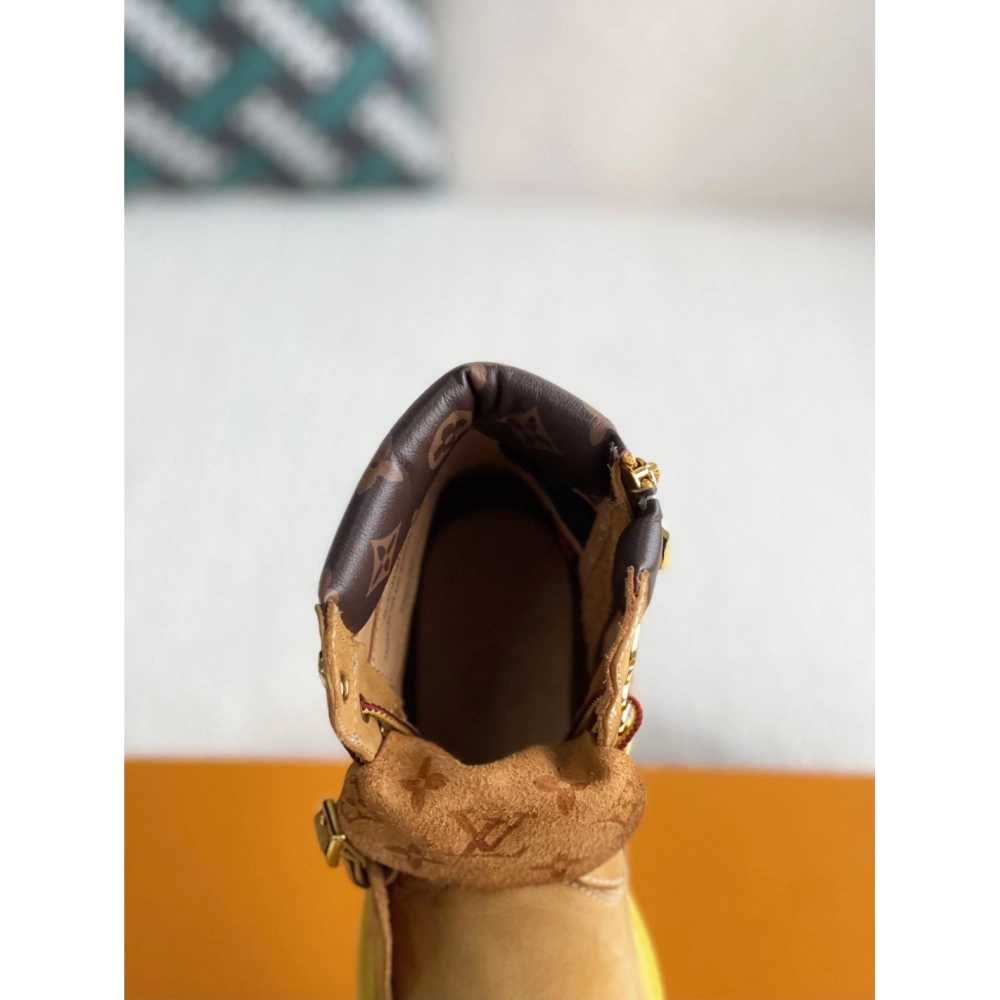 Louis Vuitton Timberland Martin Boots,LOUIS VUITTON