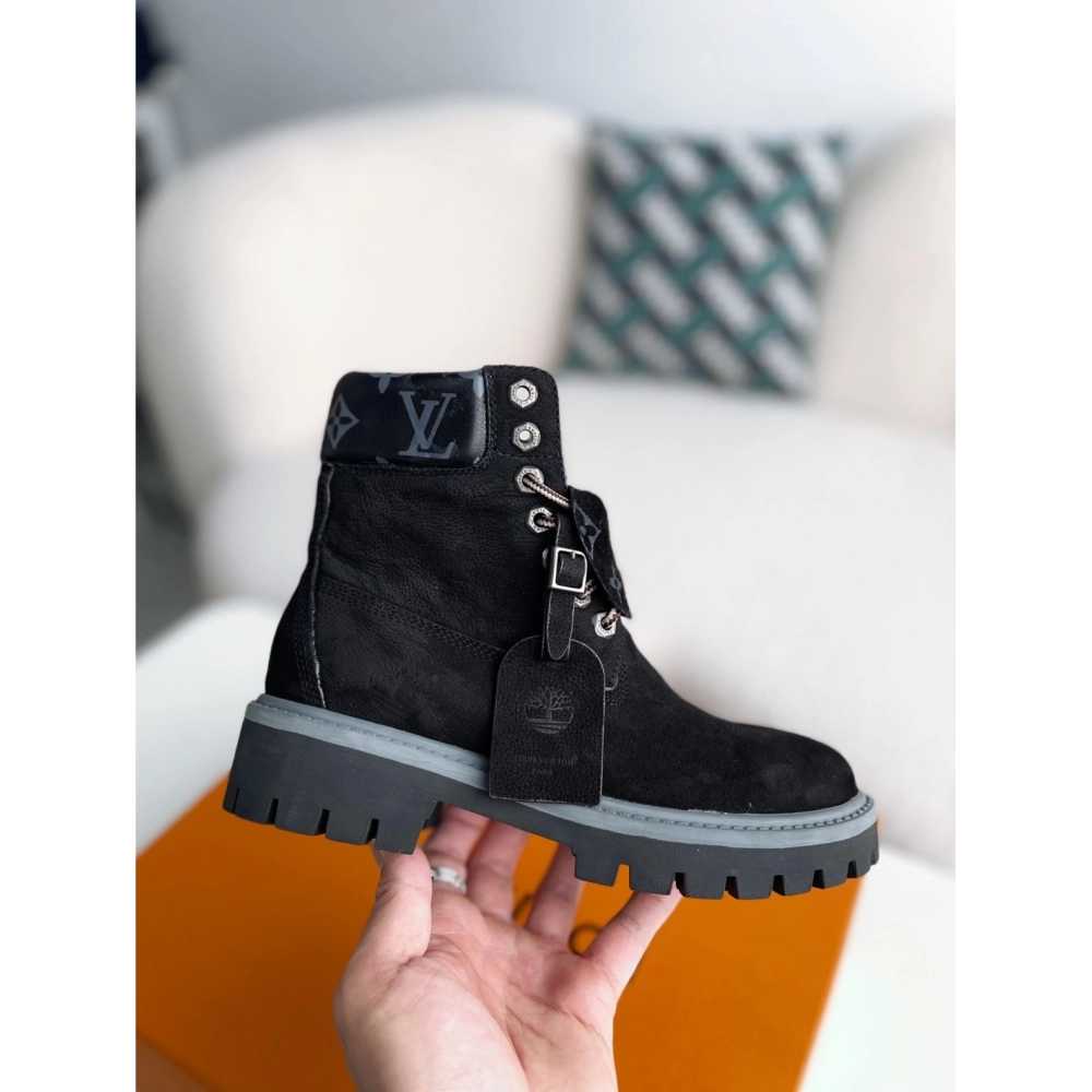 Louis Vuitton Timberland Martin Boots,LOUIS VUITTON