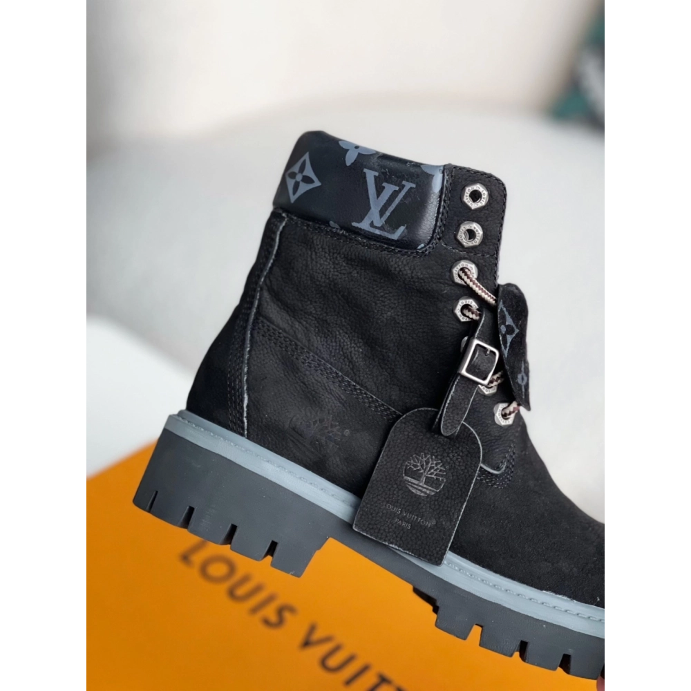 Louis Vuitton Timberland Martin Boots,LOUIS VUITTON