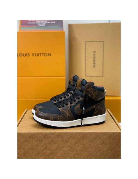 Louis Vuitton ¡Á Nike Air Force 1 Sneaker High-tops,LOUIS VUITTON