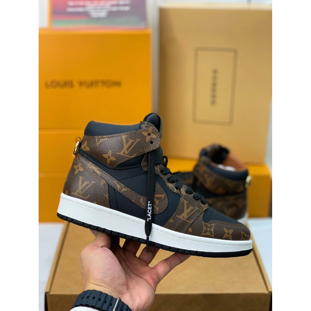 Louis Vuitton ¡Á Nike Air Force 1 Sneaker High-tops,LOUIS VUITTON