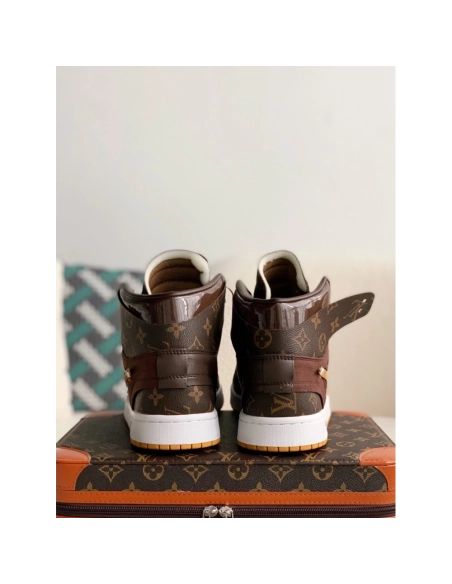 Louis Vuitton ¡Á Nike Air Force 1 Sneaker High-tops,LOUIS VUITTON