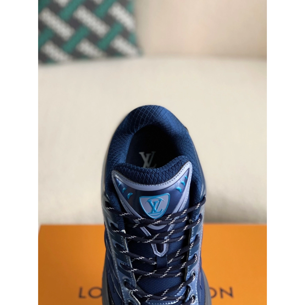 Louis Vuitton Low-cut Loafers With Round Head Laces,LOUIS VUITTON