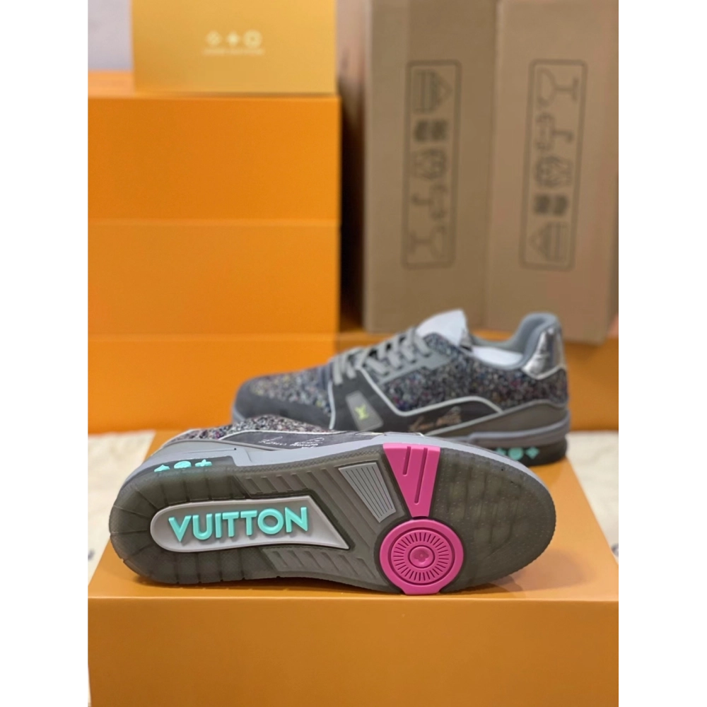 Louis Vuitton Trainer 1a998b 2022show Style Sneakers,LOUIS VUITTON