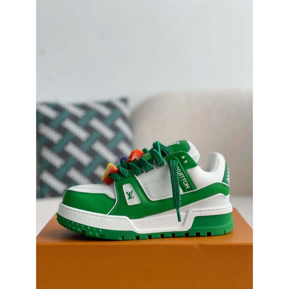 Louis Vuitton Trainer 2023show Style Sneakers,LOUIS VUITTON