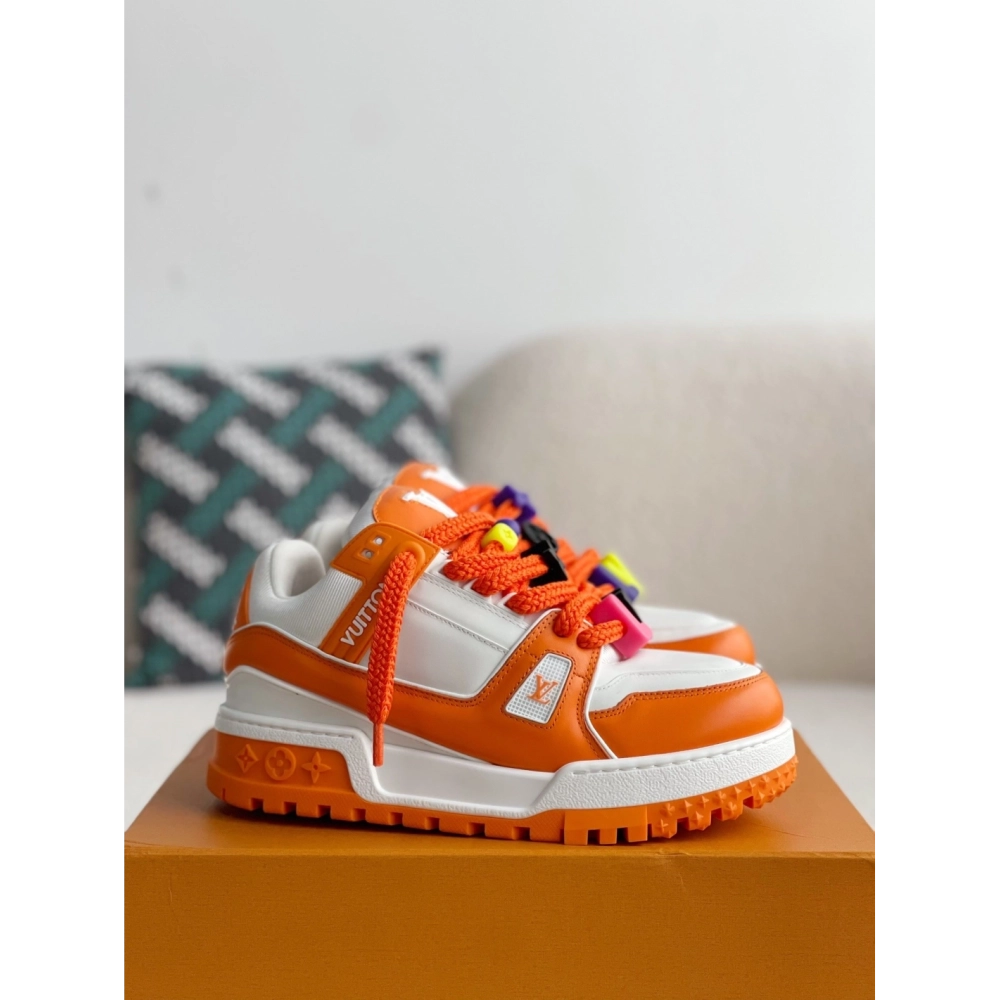 Louis Vuitton Trainer 2023show Style Sneakers,LOUIS VUITTON