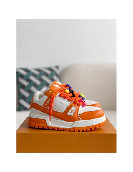 Louis Vuitton Trainer 2023show Style Sneakers,LOUIS VUITTON