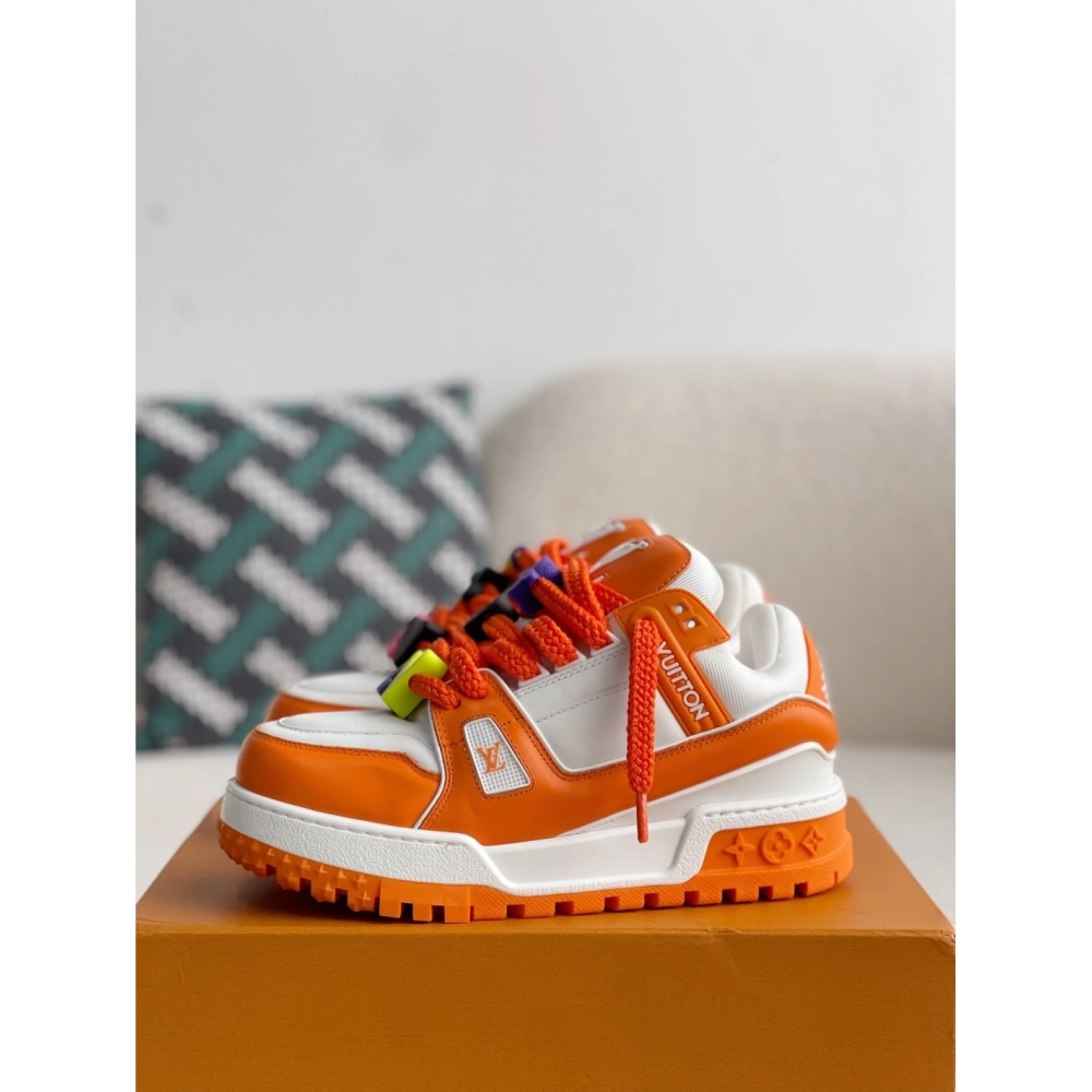 Louis Vuitton Trainer 2023show Style Sneakers,LOUIS VUITTON