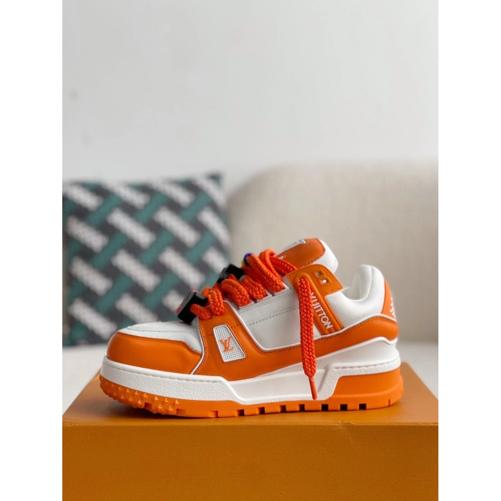 Louis Vuitton Trainer 2023show Style Sneakers,LOUIS VUITTON
