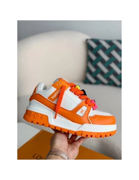 Louis Vuitton Trainer 2023show Style Sneakers,LOUIS VUITTON