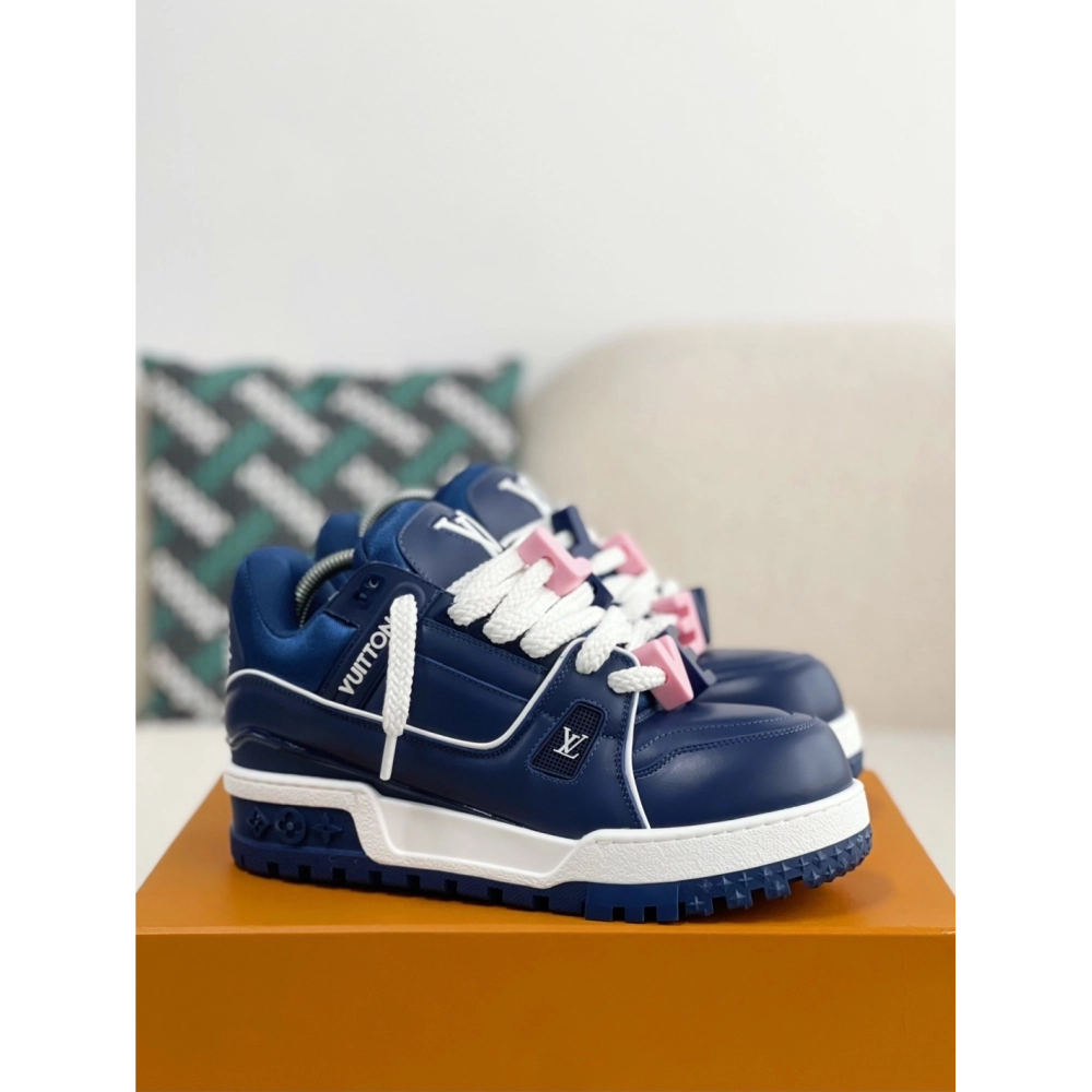 Louis Vuitton Trainer 2023show Style Sneakers,LOUIS VUITTON
