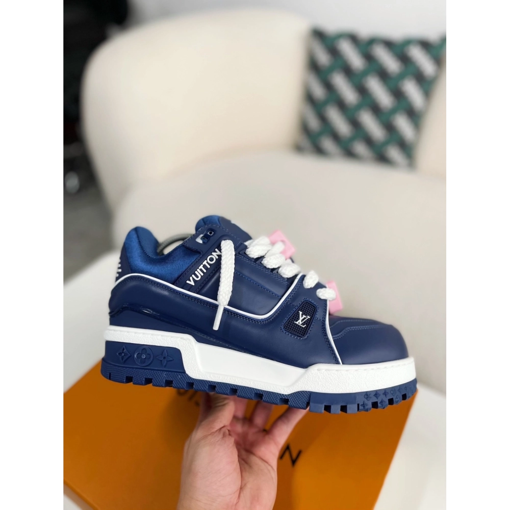 Louis Vuitton Trainer 2023show Style Sneakers,LOUIS VUITTON