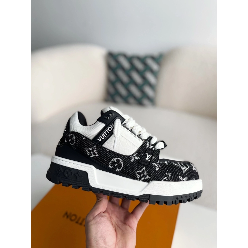 Louis Vuitton Trainer 2023show Style Sneakers,LOUIS VUITTON