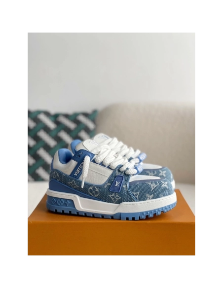 Louis Vuitton Trainer 2023show Style Sneakers,LOUIS VUITTON