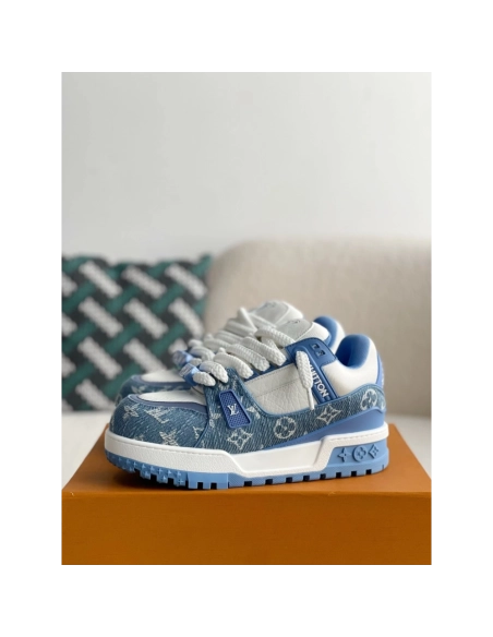 Louis Vuitton Trainer 2023show Style Sneakers,LOUIS VUITTON