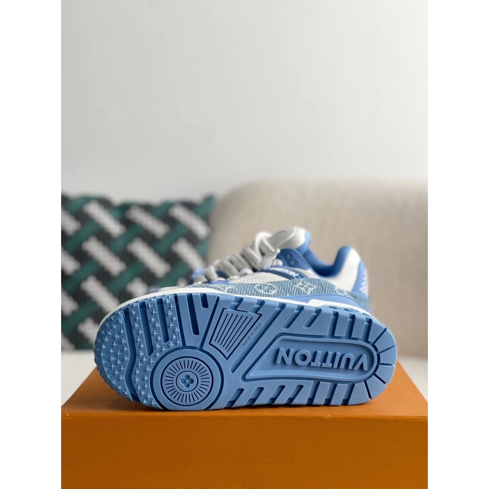 Louis Vuitton Trainer 2023show Style Sneakers,LOUIS VUITTON