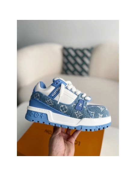 Louis Vuitton Trainer 2023show Style Sneakers,LOUIS VUITTON