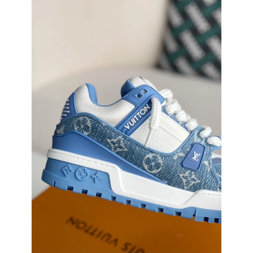 Louis Vuitton Trainer 2023show Style Sneakers,LOUIS VUITTON