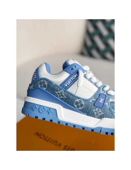 Louis Vuitton Trainer 2023show Style Sneakers,LOUIS VUITTON