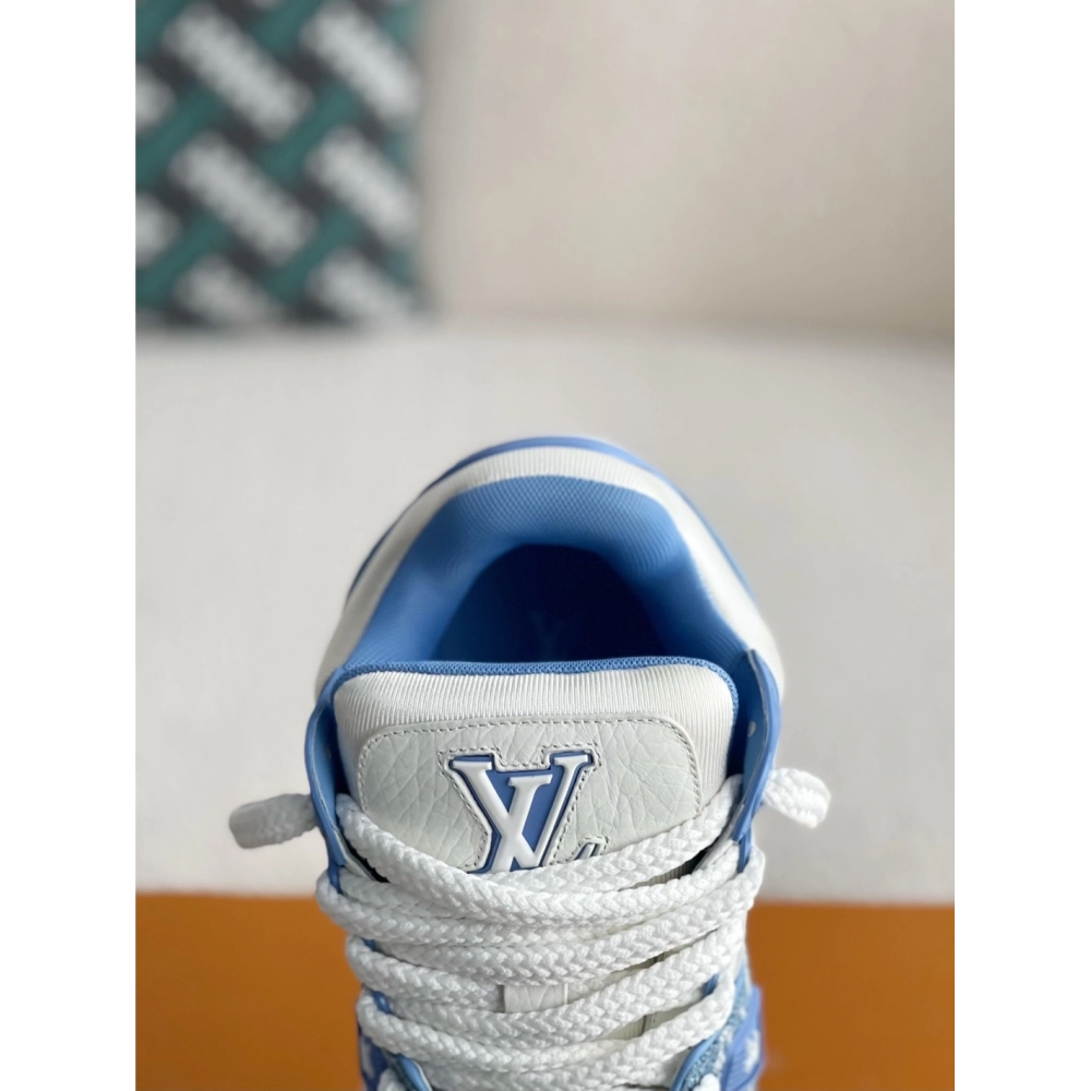 Louis Vuitton Trainer 2023show Style Sneakers,LOUIS VUITTON