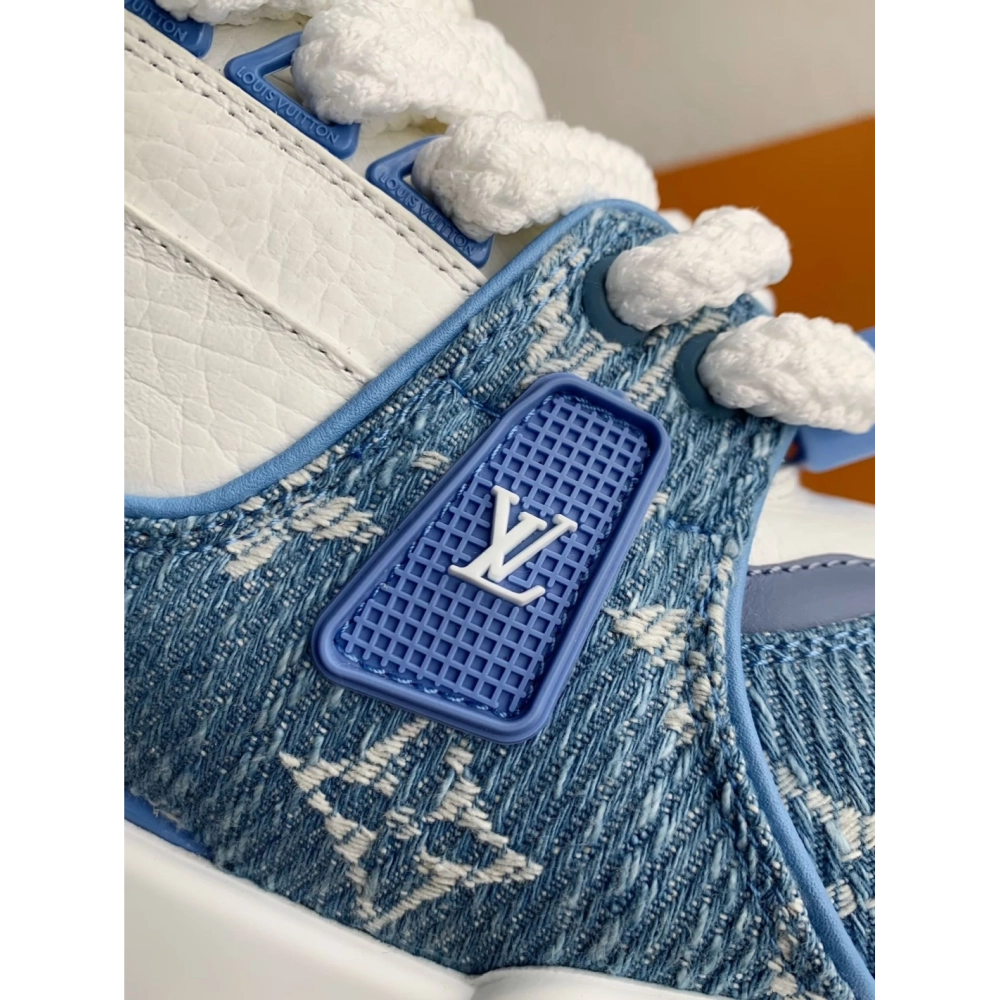 Louis Vuitton Trainer 2023show Style Sneakers,LOUIS VUITTON
