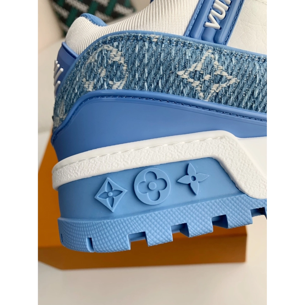 Louis Vuitton Trainer 2023show Style Sneakers,LOUIS VUITTON