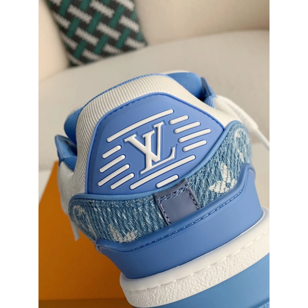 Louis Vuitton Trainer 2023show Style Sneakers,LOUIS VUITTON