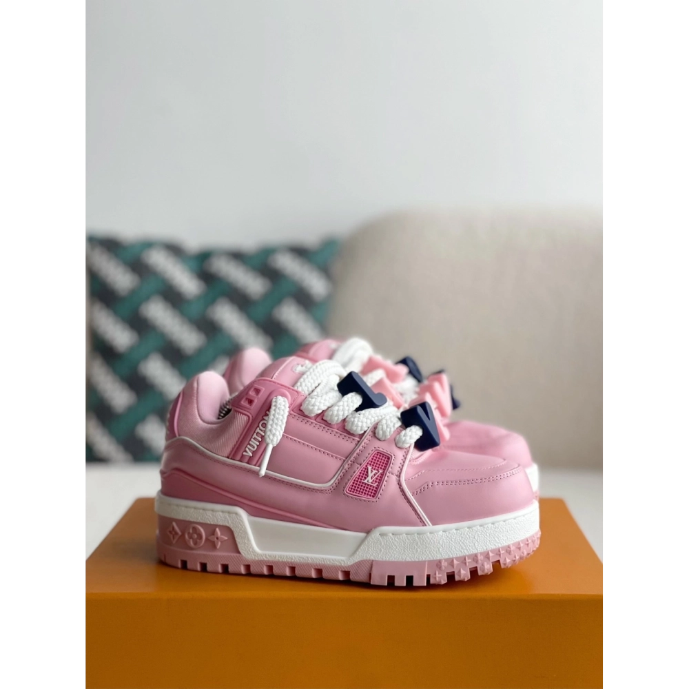 Louis Vuitton Trainer 2023show Style Sneakers,LOUIS VUITTON