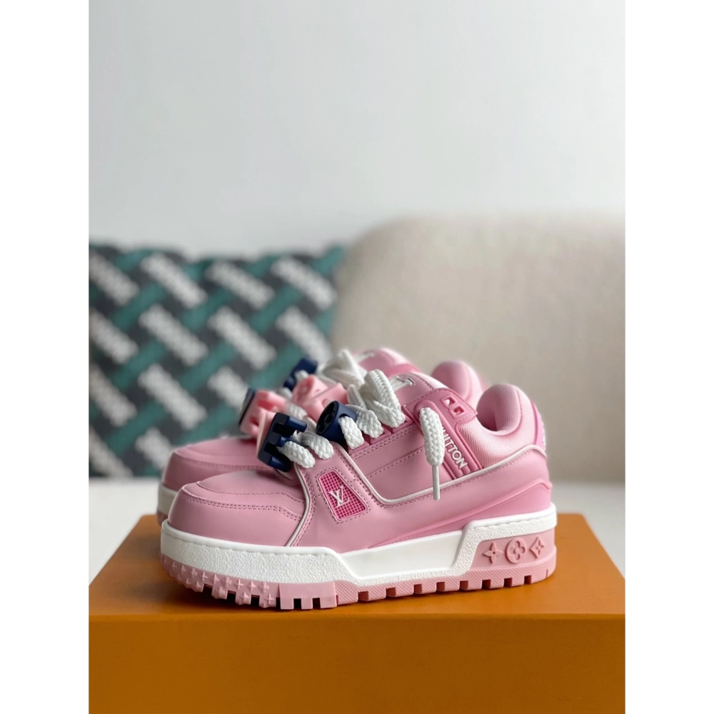 Louis Vuitton Trainer 2023show Style Sneakers,LOUIS VUITTON