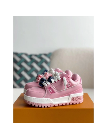 Louis Vuitton Trainer 2023show Style Sneakers,LOUIS VUITTON