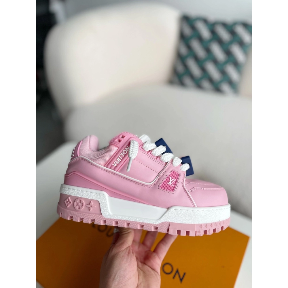 Louis Vuitton Trainer 2023show Style Sneakers,LOUIS VUITTON