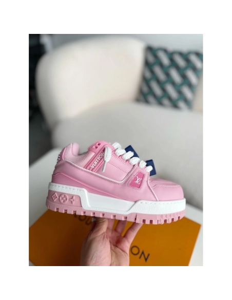 Louis Vuitton Trainer 2023show Style Sneakers,LOUIS VUITTON