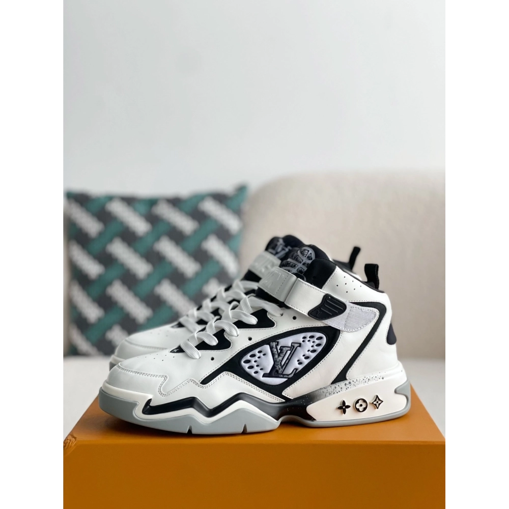 Louis Vuitton Trainer Adjustable Mode Paste Sports Casual Shoes,LOUIS VUITTON