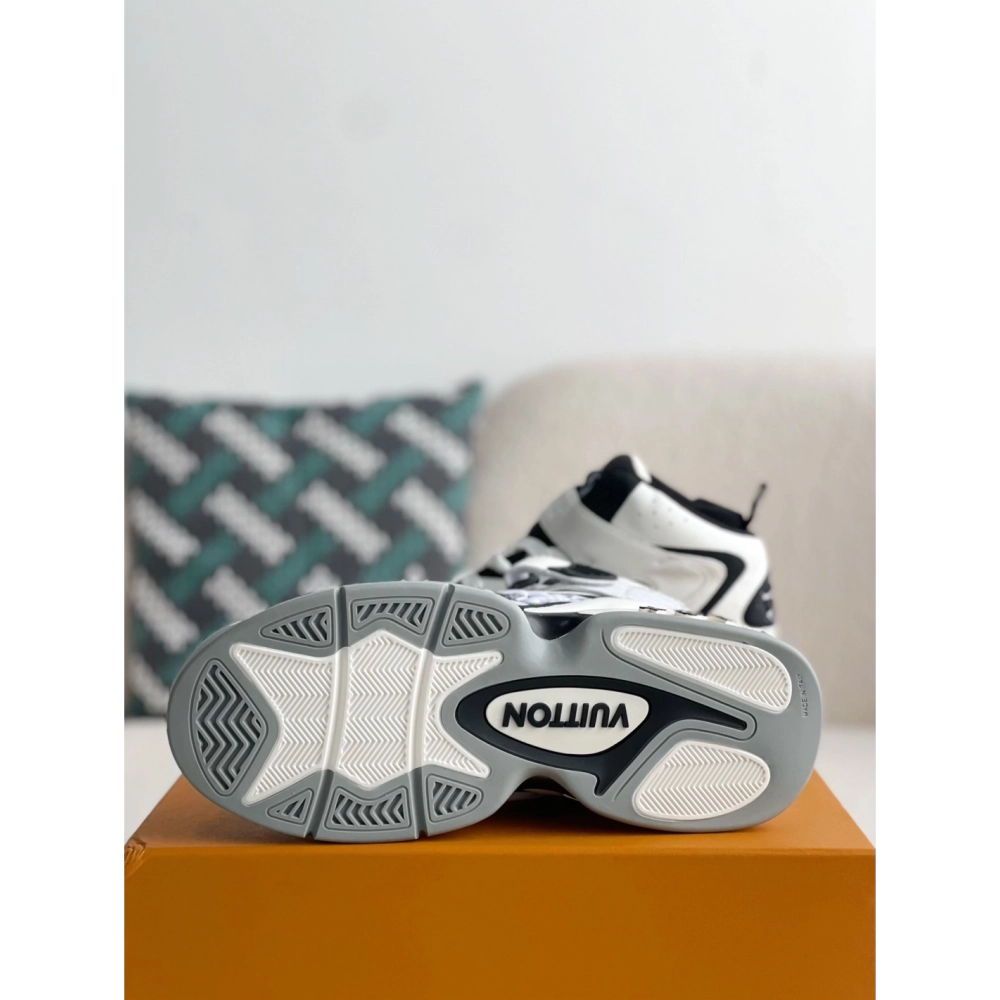 Louis Vuitton Trainer Adjustable Mode Paste Sports Casual Shoes,LOUIS VUITTON