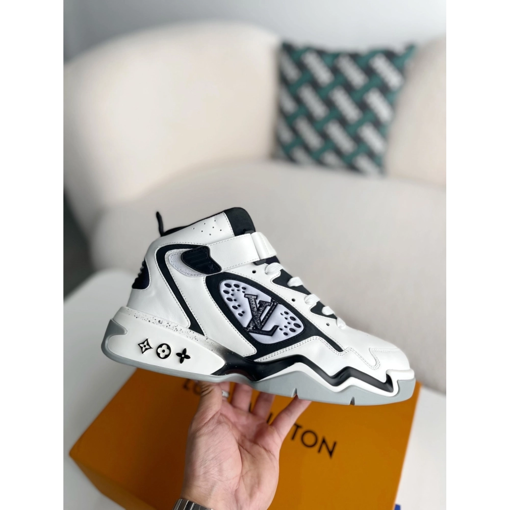 Louis Vuitton Trainer Adjustable Mode Paste Sports Casual Shoes,LOUIS VUITTON