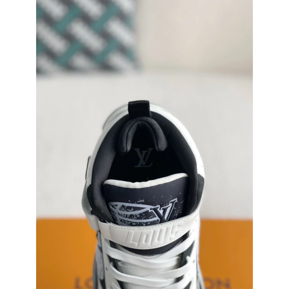 Louis Vuitton Trainer Adjustable Mode Paste Sports Casual Shoes,LOUIS VUITTON